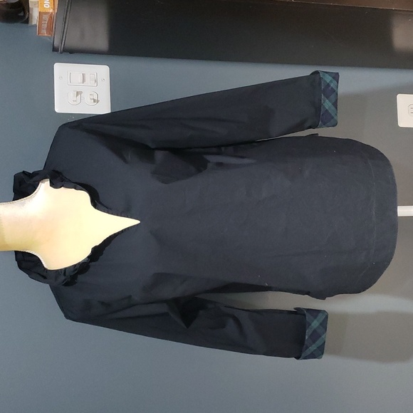 Vineyard Vines Blackwatch Pop Ruffle Neck Popover Sz XL - Picture 2 of 9